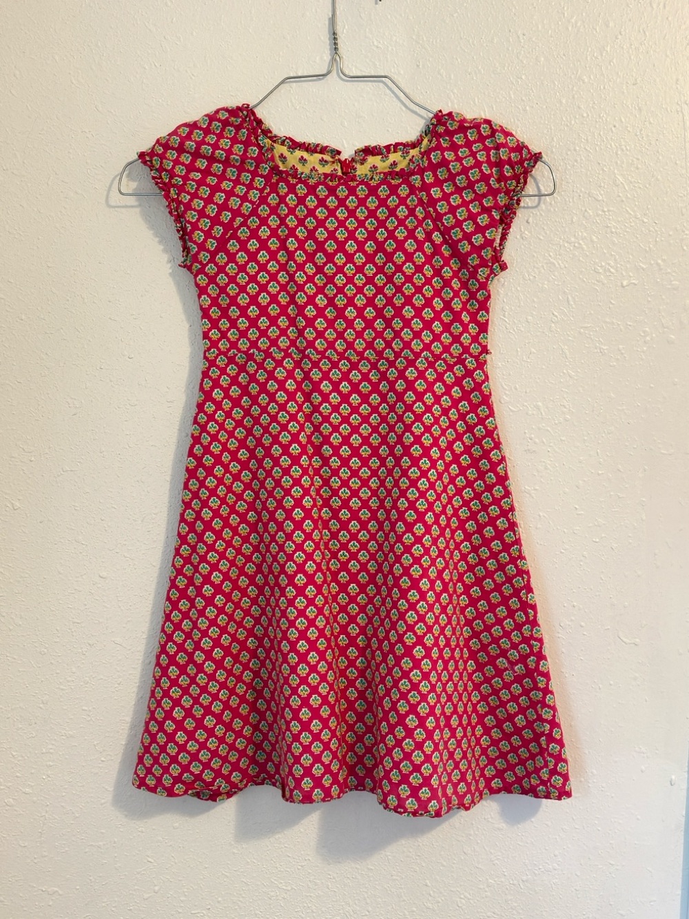 Girls' Vintage Ralph Lauren Floral Fit & Flare Dress